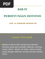 Download Bab IV Perhitungan Isotonis by Muhamad Firmansyah SN133369252 doc pdf