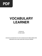 Uds Kpds Vocabulary Kitap