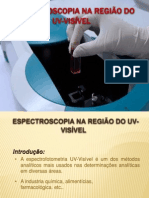 Espectroscopia UV Visivel Revisado