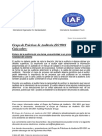 Enlace de La Auditoria de Una Tarea, Actividad o Un Proceso en Particular Con La Totalidad Del SGC PDF