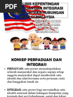 Analisis Kepentingan Perpaduan Dan Integrasi Dalam Konteks Hubungan (1)