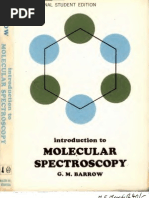 Introduction To Molecular Spectros PDF