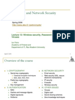 Cryptography and Network Security: Spring 2006