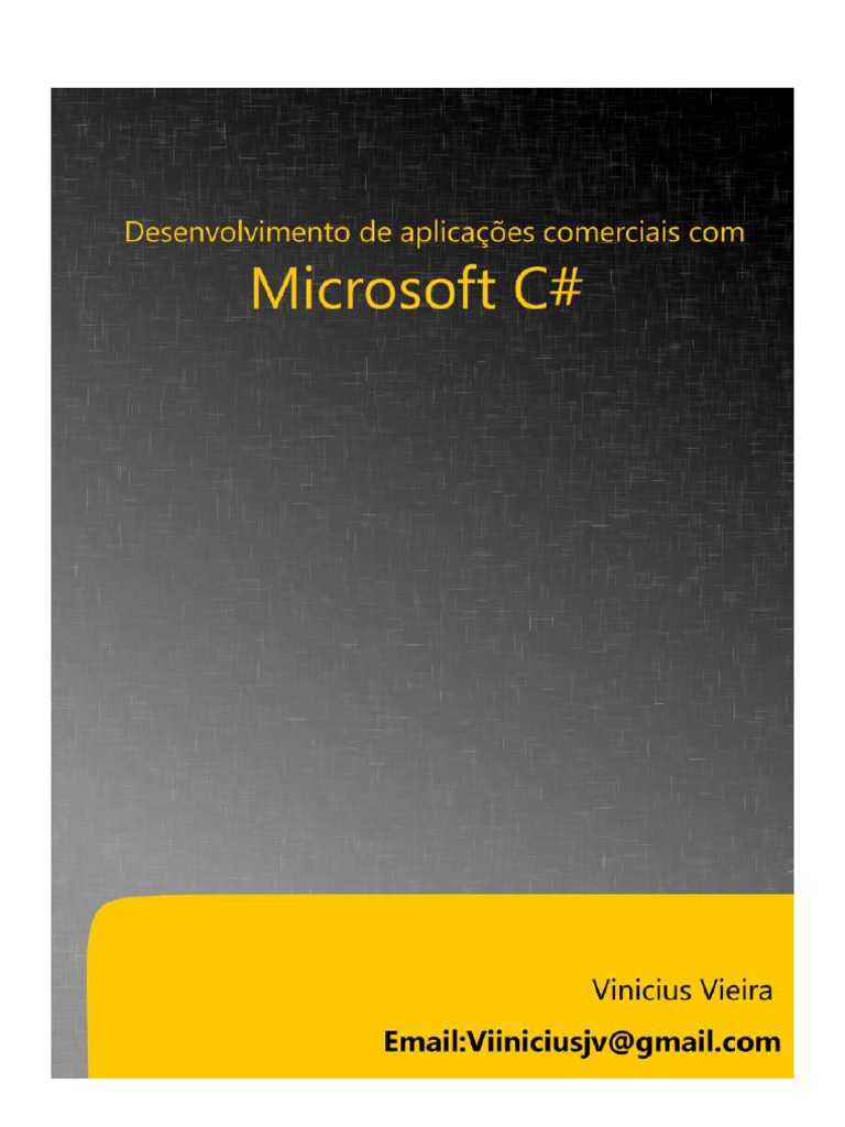 Guia Completo sobre .NET e C# | PDF | C Sharp (linguagem de programação ...