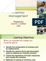 Inventory Management-Dante v. Ariñez