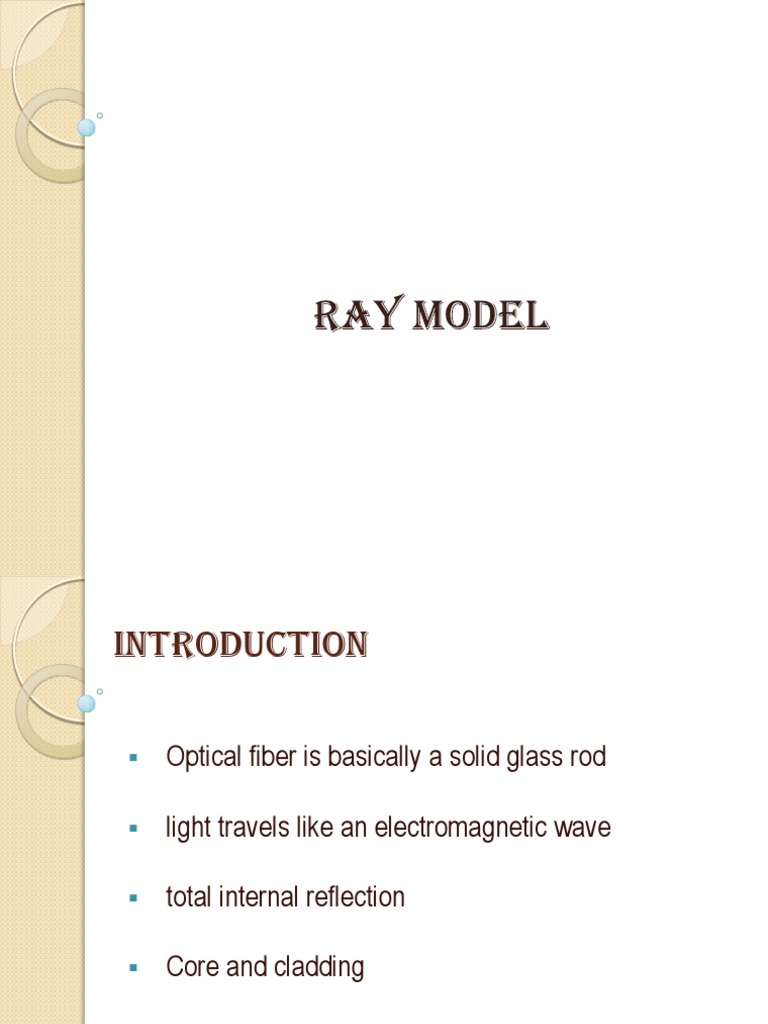 Skew vs. Meridional Rays in Fiber Optics | PDF