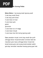 Download Kacang Tanah Goreng Pedas by Jamilah Rajli SN133400234 doc pdf