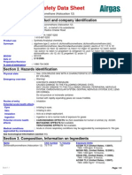 Material Safety Data Sheet: Section 1. Chemical Product and Company Identification