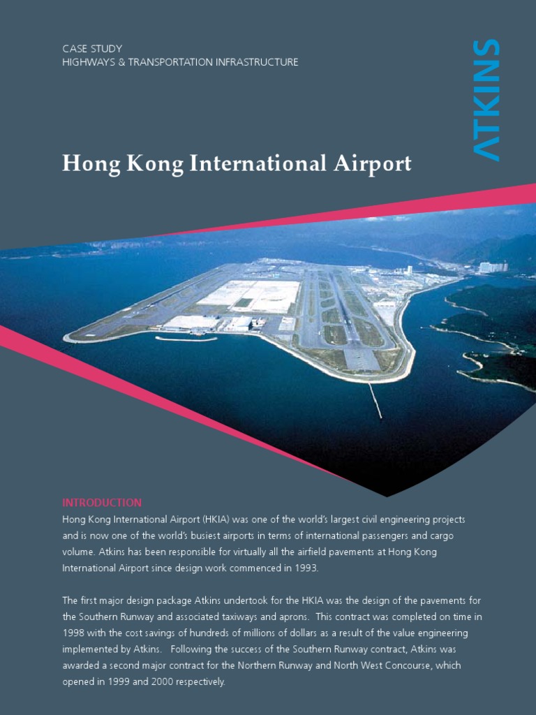 HKIA Expansion and Cargo Solutions | PDF | Airport | Runway