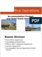 Download 3 Front Office Accommodation Product and Hotel Guest by paupastrana SN13341345 doc pdf