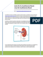 Sintomas de Insuficiencia Renal