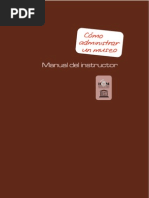 Cómo administrar un museo_manual del instructor