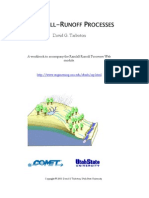 Rainfall Run Off Processes