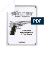 Wildey Survival .45 WIN and .475 WILDEY Mag Pistol