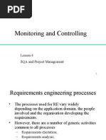 SQA Lesson 4 Monitoring and Controlling Requirements Engineering Processes