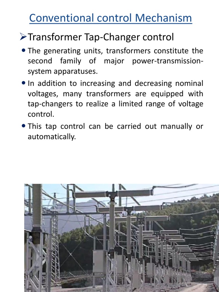 Tap-Changer Control in Transformers | PDF | Transformer | Electrical ...