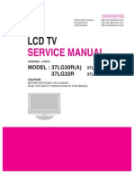 Manual Servico TV LCD Lg26!32!37 42lg30r Chassis Lp81a