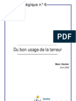 Du Bon Usage de La Terreur - Marc Hecker