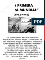 Primera Guerra Mundial 1