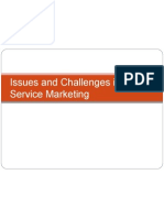 Issues and Challenges in Service Marketing