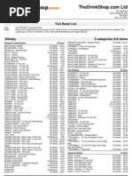 Download The Drink Shop Retail Price List by Bakers Decorating SN133462199 doc pdf