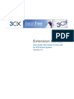Extension Manual: User Portal, Dial Codes & Voice Mail For 3CX Phone System