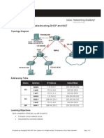 Troubleshooting DHCP and NAT