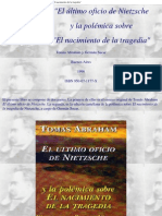 6792990 AbrahamT Sucar El Ultimo Oficio de Nietzsche y La Polemica Sobre El Nacimiento de La Tragedia