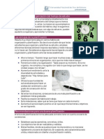 Organizacin Del Tiempo PDF