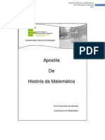 APOSTILA História Da Matemática