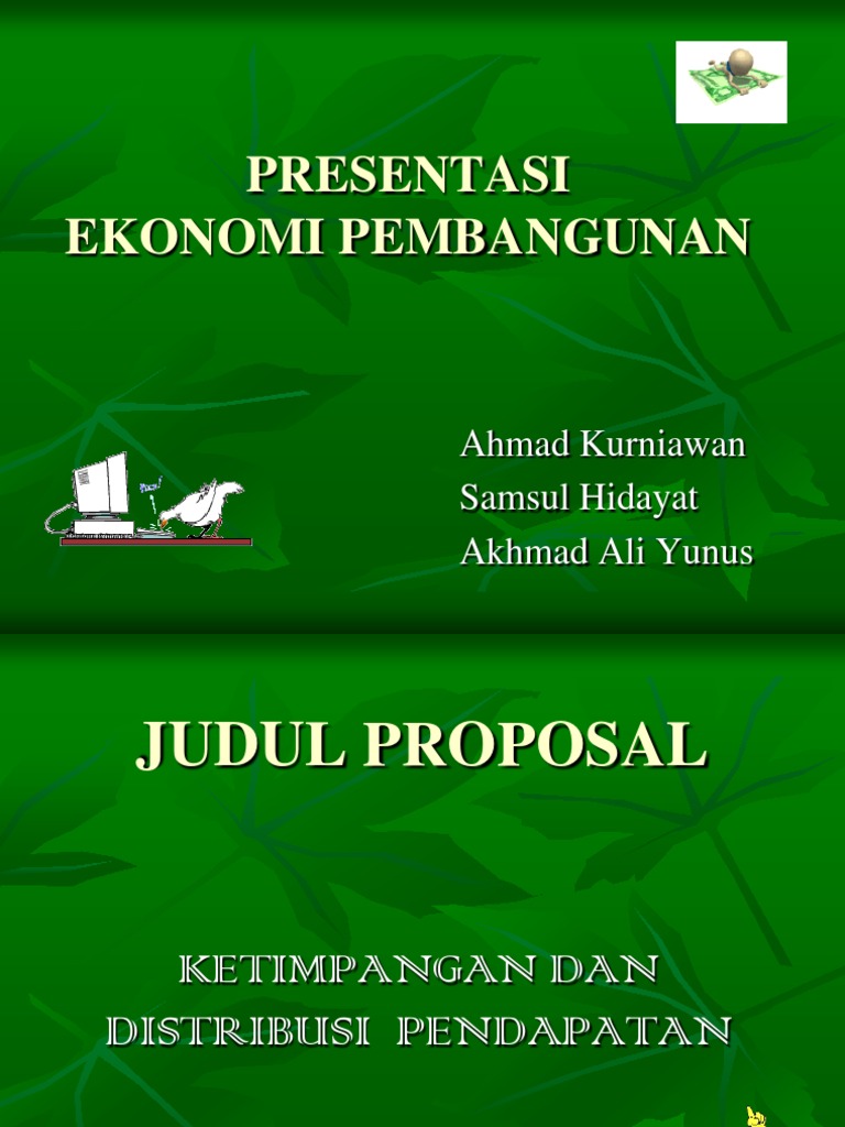 Contoh presentasi karya ilmiah