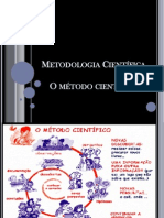 Slide Apresentação Metodologia Científica