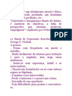 Depressão É Um Abatimento Moral e Físico