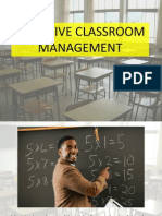 Effective Classroom Management Presentation