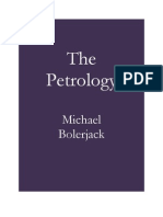 The Petrology the first 216 pages