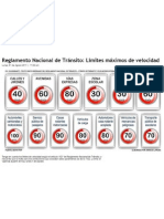 Limites de Velocidad PDF