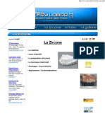 Zircone Dentaire CAD CAM