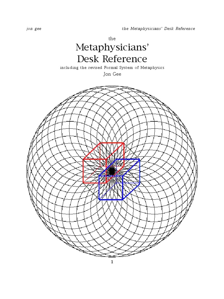 The Metaphysicians' Desk Reference | PDF