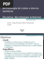 Microbiologia de lixões e aterros