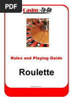 Roulette Rules and Guide