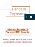 Balance of Payments (BOP)