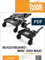 Lascal BuggyBoard Mini and Maxi Owner Manual 2013 (Chinese) PDF