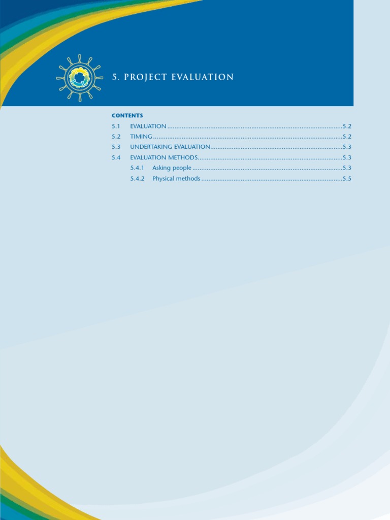 Project Evaluation | PDF