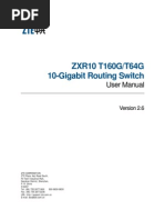 Download ZTE ZXR10 T160GT64G by Senthil Rajan SN133539774 doc pdf