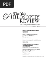 The Yale Philosophy Review N2 2006