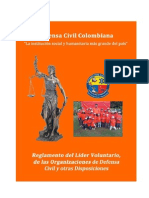 Nuevo Reglamento Del Lider Voluntario y Las Organizaciones de Defensa Civil DEFINITIVO 19Enero2012