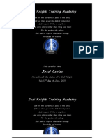 Jedi Certificates