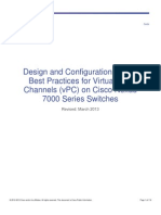 Design and Configuration Guide:
Best Practices for Virtual Port
Channels (vPC) on Cisco Nexus
7000 Series Switches