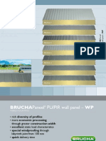 Bruchapaneel: Pu/Pir Wall Panel - WP