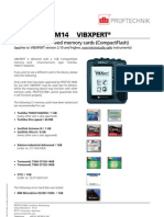 Technote #Cm14 Vibxpert: Overview of Approved Memory Cards (Compactflash)